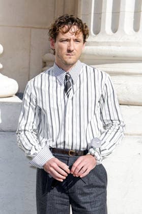 Lewis Pullman arrives at the second Saint Laurent Ready-to-Wear Men’s Spring Summer 2027 fashion show during Paris Fashion Week at the Bourse de Commerce Pinault Collection in Paris, France, on June 23, 2026. Olivier Borde, Bestimage. Celebrities await the Saint Laurent Men’s Spring Summer 2027 show as part of Paris Fashion Week on June 23, 2026, in Paris, France. Paris, France,detected_source_language  Copyright: xOLIVIERxBORDEx xBESTIMAGExOLIVIERxBORDEx xBESTIMAGEx
