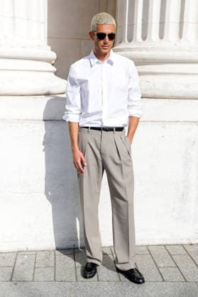 Fai Khadra at the end of the second Saint Laurent Ready-to-Wear Men’s Spring Summer 2027 fashion show during Paris Fashion Week at the Bourse de Commerce Pinault Collection in Paris, France, on June 23, 2026. Olivier Borde, Bestimage. Celebrities await the Saint Laurent Men’s Spring Summer 2027 show as part of Paris Fashion Week on June 23, 2026, in Paris, France. Paris, France,detected_source_language  Copyright: xOLIVIERxBORDEx xBESTIMAGExOLIVIERxBORDEx xBESTIMAGEx