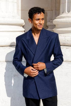 Jaafar Jackson arrives at the second Saint Laurent Ready-to-Wear Men’s Spring Summer 2027 fashion show during Paris Fashion Week at the Bourse de Commerce Pinault Collection in Paris, France, on June 23, 2026. Olivier Borde, Bestimage. Celebrities await the Saint Laurent Men’s Spring Summer 2027 show as part of Paris Fashion Week on June 23, 2026, in Paris, France. Paris, France,detected_source_language  Copyright: xOLIVIERxBORDEx xBESTIMAGExOLIVIERxBORDEx xBESTIMAGEx