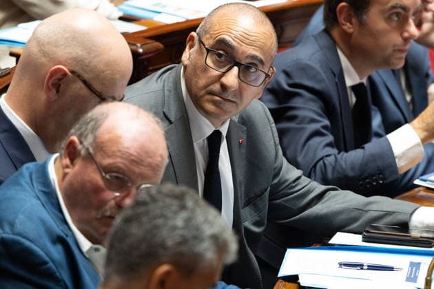 Questions to the government at The National Assembly - Paris French Minister of the Interior Laurent Nunez during a session of questions to the government at The National Assembly, France s lower house of parliament in Paris on June 23, 2026. Photo by Raphael Lafargue ABACAPRESS.COM Paris France  Copyright: xLafarguexRaphael ABACAx