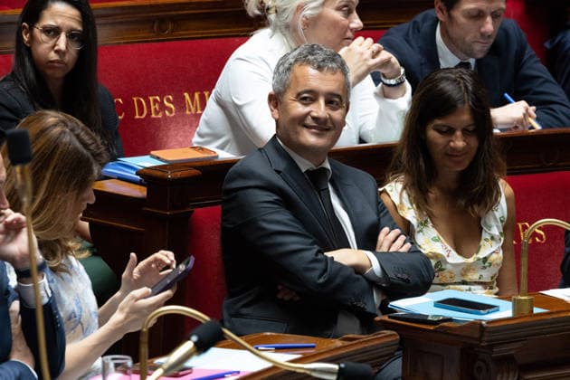 Questions to the government at The National Assembly - Paris French Minister of Justice Gerald Darmanin during a session of questions to the government at The National Assembly, France s lower house of parliament in Paris on June 23, 2026. Photo by Raphael Lafargue ABACAPRESS.COM Paris France  Copyright: xLafarguexRaphael ABACAx