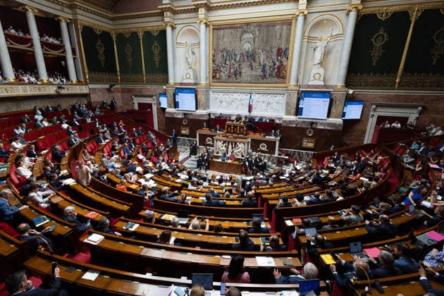 News Bilder des Tages Questions to the government at The National Assembly - Paris General view during a session of questions to the government at The National Assembly, France s lower house of parliament in Paris on June 23, 2026. Photo by Raphael Lafargue ABACAPRESS.COM Paris France  Copyright: xLafarguexRaphael ABACAx