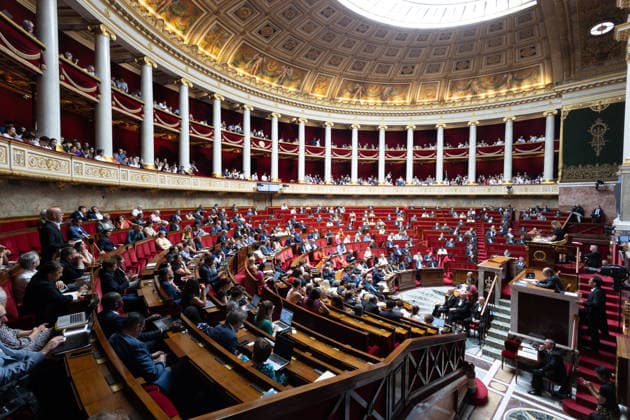 Questions to the government at The National Assembly - Paris General view during a session of questions to the government at The National Assembly, France s lower house of parliament in Paris on June 23, 2026. Photo by Raphael Lafargue ABACAPRESS.COM Paris France  Copyright: xLafarguexRaphael ABACAx