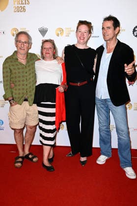 Dani Levy, Susanne Petersen, Rike Link und Tom Tykwer bei der 68. Verleihung vom Ernst-Lubitsch-Preis 2026 im Kino Babylon. Berlin, 23.06.2026 *** Dani Levy, Susanne Petersen, Rike Link, and Tom Tykwer at the 68th Ernst Lubitsch Prize ceremony in 2026 at the Babylon Berlin cinema, June 23, 2026,detected_source_language Foto:xN.xKubelkax xFuturexImagex lubitsch_6629