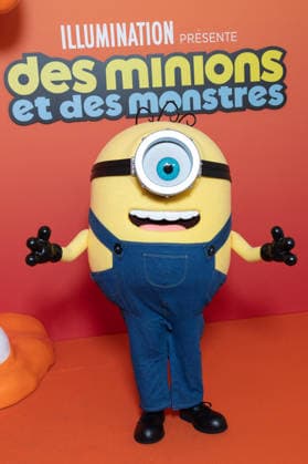 Entertainment Bilder des Tages Minions And Monsters Paris Film Premiere NB A Minion attends Minions And Monsters Des Minions et des Monstres Paris Film Premiere at Le Grand REX on June 23, 2026 in Paris, France. Photo by Nasser Berzane ABACAPRESS.COM Paris France  Copyright: xBerzanexNasser ABACAx