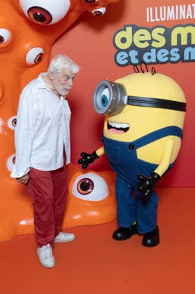Minions And Monsters Paris Film Premiere NB Jacques Weber attends Minions And Monsters Des Minions et des Monstres Paris Film Premiere at Le Grand REX on June 23, 2026 in Paris, France. Photo by Nasser Berzane ABACAPRESS.COM Paris France  Copyright: xBerzanexNasser ABACAx