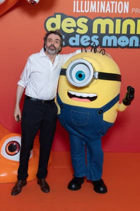 Minions And Monsters Paris Film Premiere NB Laurent Poitrenaux attends Minions And Monsters Des Minions et des Monstres Paris Film Premiere at Le Grand REX on June 23, 2026 in Paris, France. Photo by Nasser Berzane ABACAPRESS.COM Paris France  Copyright: xBerzanexNasser ABACAx