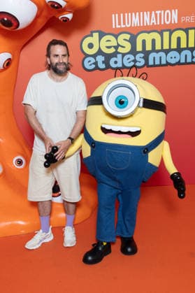Minions And Monsters Paris Film Premiere NB Gregoire Ludig attends Minions And Monsters Des Minions et des Monstres Paris Film Premiere at Le Grand REX on June 23, 2026 in Paris, France. Photo by Nasser Berzane ABACAPRESS.COM Paris France  Copyright: xBerzanexNasser ABACAx