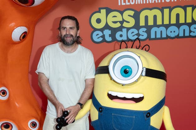 Minions And Monsters Paris Film Premiere NB Gregoire Ludig attends Minions And Monsters Des Minions et des Monstres Paris Film Premiere at Le Grand REX on June 23, 2026 in Paris, France. Photo by Nasser Berzane ABACAPRESS.COM Paris France  Copyright: xBerzanexNasser ABACAx