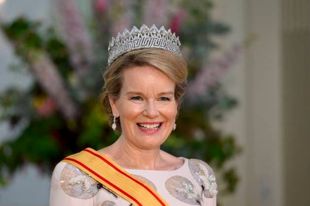 State Visit of the Emperor and the Empress of Japan to Belgium BRUSSELS, BELGIUM - JUNE 23 : Queen Mathilde of Belgium pictured during the State Banquet at Laeken Castle during the State Visit of the Emperor and Empress of Japan to Belgium, on June 23, 2026 in Brussels, Belgium, 23 06 2026 Brussels Belgium  Copyright: xPhilipxReynaersx