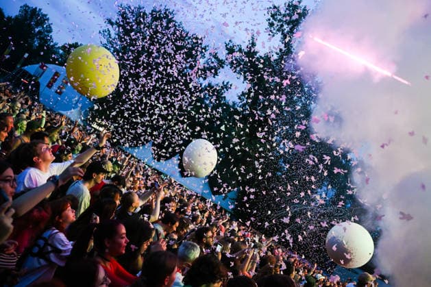 INMusic Festival - The Flaming Lips Festival goers enjoying the atmosfere and live music during The Flaming Lips concert at the 2026 INMusic open-air music festival at Lake Jarun in Zagreb, Croatia on June 23, 2026.  LucijaxOcko PIXSELL