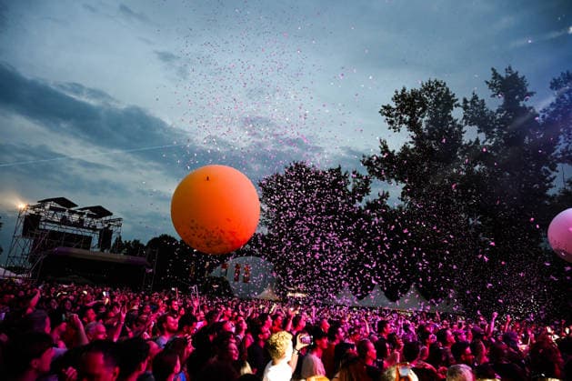 INMusic Festival - The Flaming Lips Festival goers enjoying the atmosfere and live music during The Flaming Lips concert at the 2026 INMusic open-air music festival at Lake Jarun in Zagreb, Croatia on June 23, 2026.  LucijaxOcko PIXSELL