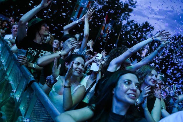 INMusic Festival - The Flaming Lips Festival goers enjoying the atmosfere and live music during The Flaming Lips concert at the 2026 INMusic open-air music festival at Lake Jarun in Zagreb, Croatia on June 23, 2026.  LucijaxOcko PIXSELL