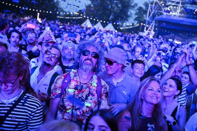INMusic Festival - The Flaming Lips Festival goers enjoying the atmosfere and live music during The Flaming Lips concert at the 2026 INMusic open-air music festival at Lake Jarun in Zagreb, Croatia on June 23, 2026.  LucijaxOcko PIXSELL