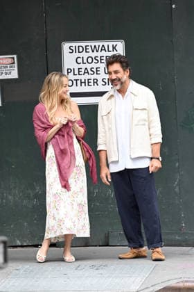 Kate Hudson and Javier Bardem spotted filming Amazon MGM Studios romantic comedy Hello & Paris in New York City Featuring: Kate Hudson, Javier Bardem Where: New York City, New York, United States When: 23 Jun 2026 Credit: Elder Ordonez INSTARimages EDITORIAL USE ONLY. NOT FOR USE BY NEWSPAPERS BASED IN THE UK. Copyright: xx instar55797375