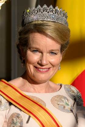 State Visit of the Emperor and the Empress of Japan to Belgium BRUSSELS, BELGIUM - JUNE 23 : Queen Mathilde of Belgium pictured during the State Banquet at Laeken Castle during the State Visit of the Emperor and Empress of Japan to Belgium, on June 23, 2026 in Brussels, Belgium, 23 06 2026 Brussels Belgium  Copyright: xPhilipxReynaersx