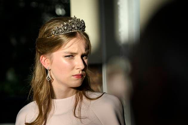 State Visit of the Emperor and the Empress of Japan to Belgium BRUSSELS, BELGIUM - JUNE 23 : Princess Eleonore of Belgium pictured during the State Banquet at Laeken Castle during the State Visit of the Emperor and Empress of Japan to Belgium, on June 23, 2026 in Brussels, Belgium, 23 06 2026 Brussels Belgium  Copyright: xPhilipxReynaersx