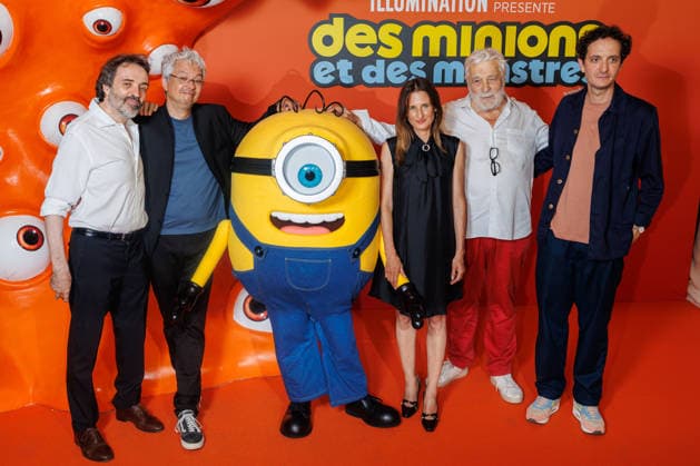 Minions Monsters premiere at the Grand Rex theater; celebrities arrive on the red carpet  Copyright: xSebastienxFremontx xStarfacex STAR_457577_073