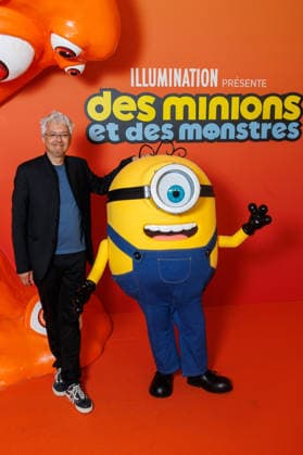 Minions Monsters premiere at the Grand Rex theater; celebrities arrive on the red carpet; Pierre Coffin and a Minion 457577 June 23, 2026,detected_source_language  Copyright: xSebastienxFremontx xStarfacex STAR_457577_113