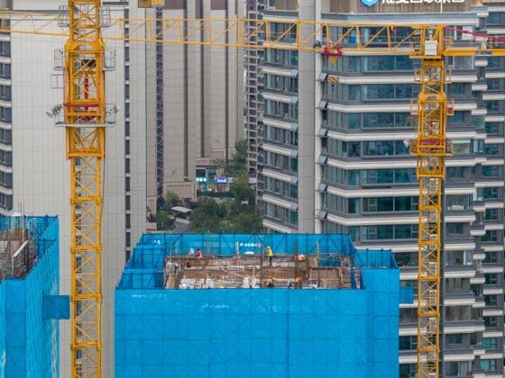 China Real Estate Market HUAI AN, CHINA - JUNE 23, 2026 - Real estate project under construction in Huai an City, Jiangsu Province, China on June 23, 2026. Huai an Jiangsu China  Copyright: xCFOTOx i1782255888204