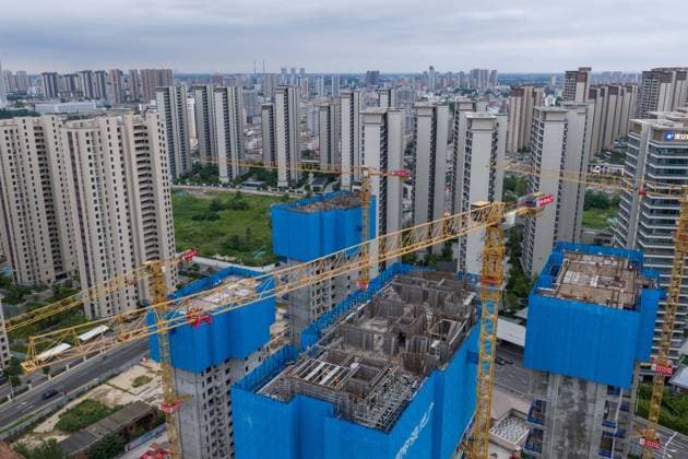 China Real Estate Market HUAI AN, CHINA - JUNE 23, 2026 - Real estate project under construction in Huai an City, Jiangsu Province, China on June 23, 2026. Huai an Jiangsu China  Copyright: xCFOTOx i1782255889199