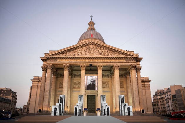Ceremony to Induct Marc and Simonne Bloch at Pantheon - Paris A general view of the Pantheon monument during an induction ceremony for the late Marc and Simonne Bloch in Paris, France, 23 June 2026. Photo by Eliot Blondet ABACAPRESS.COM Paris France France  Copyright: xBlondetxEliot ABACAx