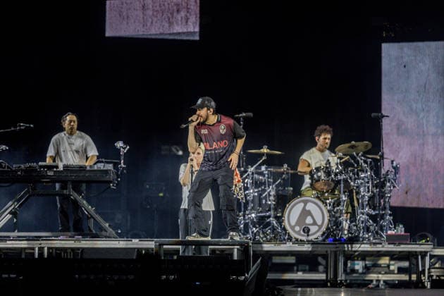 Linkin Park Concert at the Miguel Ríos Auditorium in Rivas Vaciamadrid, Madrid  Copyright: xRicardoxRubiox 7618469