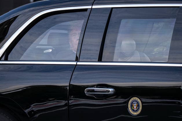 June 23, 2026, Washington, District Of Columbia, United States: President DONALD TRUMP returns to the White House after visiting a Mack Trucks manufacturing facility in Pennsylvania, where he delivered remarks focused on American manufacturing, jobs, and the economy. Washington United States - ZUMAk206 20260623_znp_k206_008 Copyright: xMattxKaminskyx