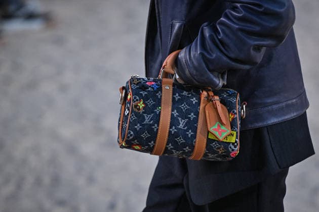 PFW - Louis Vuitton Runway in Paris FA A model walks the runway the Spring Summer 2027 collection by US designer Pharrell Williams for Louis Vuitton during the Paris Fashion Week, on June 23, 2026. Photo by Firas Abdullah ABACAPRESS.COM Paris Ile-de-France France  Copyright: xAbdullahxFiras ABACAx