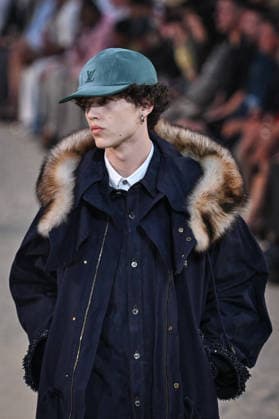 PFW - Louis Vuitton Runway in Paris FA A model walks the runway the Spring Summer 2027 collection by US designer Pharrell Williams for Louis Vuitton during the Paris Fashion Week, on June 23, 2026. Photo by Firas Abdullah ABACAPRESS.COM Paris Ile-de-France France  Copyright: xAbdullahxFiras ABACAx
