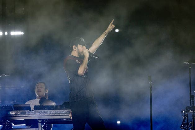 Linkin Park Concert at the Miguel Ríos Auditorium in Rivas Vaciamadrid, Madrid  Copyright: xRicardoxRubiox 7618473