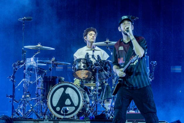 Linkin Park Concert at the Miguel Ríos Auditorium in Rivas Vaciamadrid, Madrid  Copyright: xRicardoxRubiox 7618477