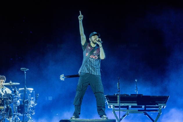Linkin Park Concert at the Miguel Ríos Auditorium in Rivas Vaciamadrid, Madrid  Copyright: xRicardoxRubiox 7618478