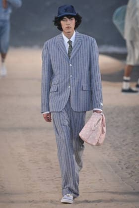 PFW - Louis Vuitton Runway in Paris FA A model walks the runway the Spring Summer 2027 collection by US designer Pharrell Williams for Louis Vuitton during the Paris Fashion Week, on June 23, 2026. Photo by Firas Abdullah ABACAPRESS.COM Paris Ile-de-France France  Copyright: xAbdullahxFiras ABACAx