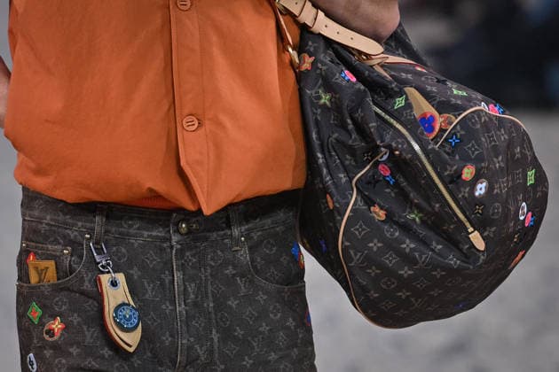 PFW - Louis Vuitton Runway in Paris FA A model walks the runway the Spring Summer 2027 collection by US designer Pharrell Williams for Louis Vuitton during the Paris Fashion Week, on June 23, 2026. Photo by Firas Abdullah ABACAPRESS.COM Paris Ile-de-France France  Copyright: xAbdullahxFiras ABACAx