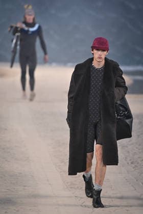 PFW - Louis Vuitton Runway in Paris FA A model walks the runway the Spring Summer 2027 collection by US designer Pharrell Williams for Louis Vuitton during the Paris Fashion Week, on June 23, 2026. Photo by Firas Abdullah ABACAPRESS.COM Paris Ile-de-France France  Copyright: xAbdullahxFiras ABACAx