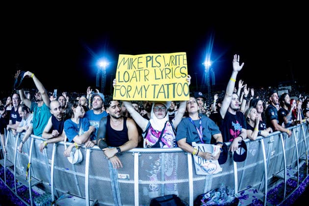 The atmosphere during a performance by the band Linkin Park at the Miguel Ríos Auditorium on June 23, 2026, in Rivas Vaciamadrid, Madrid, Spain. The concert is part of the From Zero World Tour, the global tour with which the band returns to the big stages. The atmosphere during a performance by the band Linkin Park at the Miguel Ríos Auditorium on June 23, 2026, in Rivas Vaciamadrid, Madrid, Spain. The concert is part of the From Zero World Tour, the global tour with which the band returns to the big stages nearly a decade after their last visit to Spain. The tour also serves to showcase their eighth studio album, ‘From Zero,’ and to consolidate the band’s new era with Emily Armstrong as lead vocalist alongside Mike Shinoda. Spain,detected  Copyright: xRicardoxRubiox 7618575