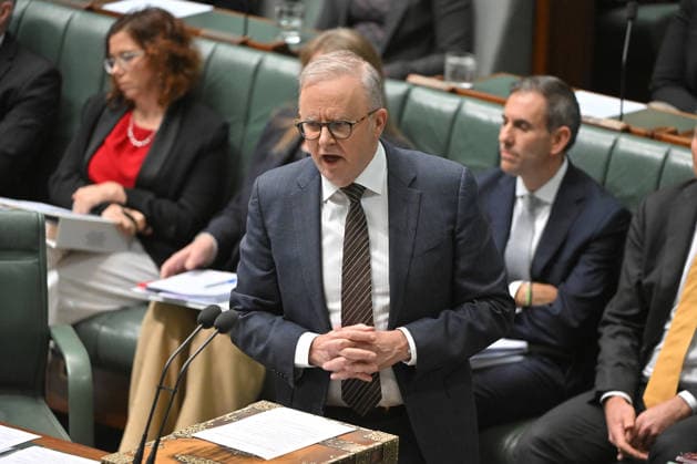 QUESTION TIME, Prime Minister Anthony Albanese during Question Time in the House of Representatives at Parliament House in Canberra, Wednesday, June 24, 2026. ( NO ARCHIVING CANBERRA AUSTRALIAN CAPITAL TERRITORY AUSTRALIA  Copyright: xMICKxTSIKASx 20260624170491681704