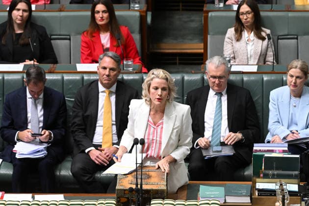 QUESTION TIME, Australian Housing Minister Clare O™Neil speaks during Question Time in the House of Representatives at Parliament House in Canberra, Wednesday, June 24, 2026. ( NO ARCHIVING CANBERRA AUSTRALIAN CAPITAL TERRITORY AUSTRALIA  Copyright: xLUKASxCOCHx 20260624134210440201