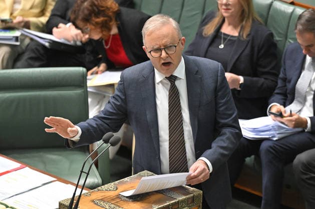 QUESTION TIME, Prime Minister Anthony Albanese during Question Time in the House of Representatives at Parliament House in Canberra, Wednesday, June 24, 2026. ( NO ARCHIVING CANBERRA AUSTRALIAN CAPITAL TERRITORY AUSTRALIA  Copyright: xMICKxTSIKASx 20260624110455861900