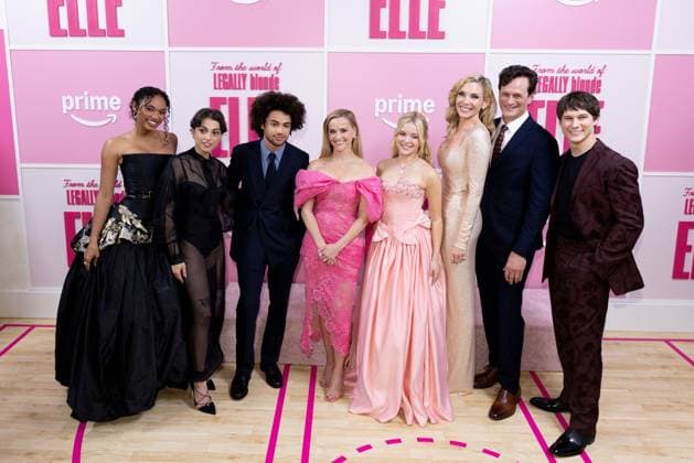 Chandler Kinney, Gabrielle Policano, Zac Looker, Reese Witherspoon, Lexi Minetree, June Diane Raphael, Tom Everett Scott, Jacob Moskovitz at arrivals for ELLE Series World Premiere, SVA (School for the Visual Arts) Theatre, New York, NY, June 23, 2026. Photo By: Ryan Billings Everett Collection ELLE Series World Premiere PUBLICATIONXNOTxINxCANxCHNxFRAxITAxJPNxNORxPOLxRUSxESPxUKxUSA