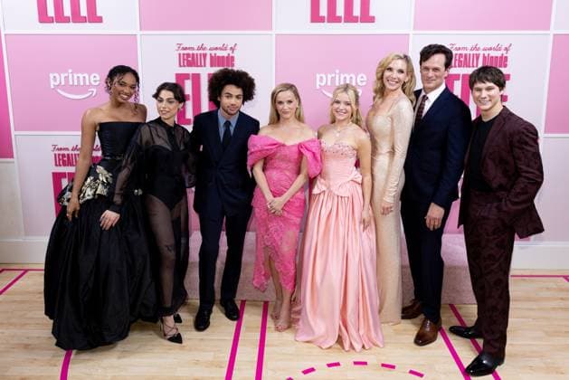 Chandler Kinney, Gabrielle Policano, Zac Looker, Reese Witherspoon, Lexi Minetree, June Diane Raphael, Tom Everett Scott, Jacob Moskovitz at arrivals for ELLE Series World Premiere, SVA (School for the Visual Arts) Theatre, New York, NY, June 23, 2026. Photo By: Ryan Billings Everett Collection ELLE Series World Premiere PUBLICATIONXNOTxINxCANxCHNxFRAxITAxJPNxNORxPOLxRUSxESPxUKxUSA