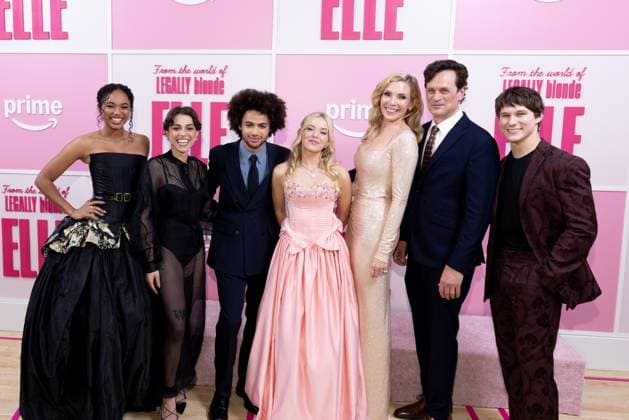 Chandler Kinney, Gabrielle Policano, Zac Looker, Lexi Minetree, June Diane Raphael, Tom Everett Scott, Jacob Moskovitz at arrivals for ELLE Series World Premiere, SVA (School for the Visual Arts) Theatre, New York, NY, June 23, 2026. Photo By: Ryan Billings Everett Collection ELLE Series World Premiere PUBLICATIONXNOTxINxCANxCHNxFRAxITAxJPNxNORxPOLxRUSxESPxUKxUSA