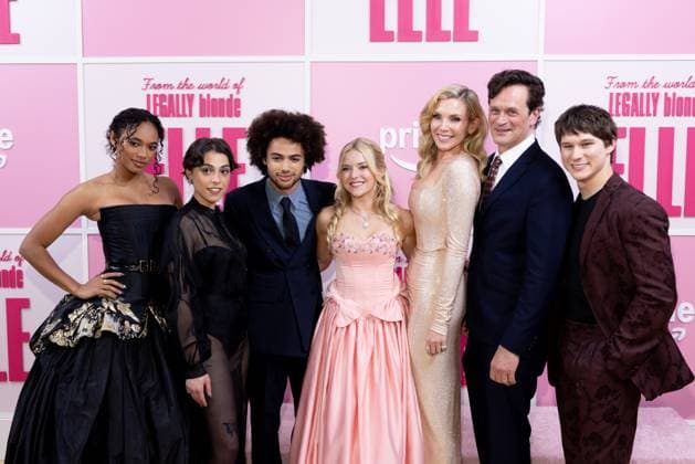 Chandler Kinney, Gabrielle Policano, Zac Looker, Lexi Minetree, June Diane Raphael, Tom Everett Scott, Jacob Moskovitz at arrivals for ELLE Series World Premiere, SVA (School for the Visual Arts) Theatre, New York, NY, June 23, 2026. Photo By: Ryan Billings Everett Collection ELLE Series World Premiere PUBLICATIONXNOTxINxCANxCHNxFRAxITAxJPNxNORxPOLxRUSxESPxUKxUSA