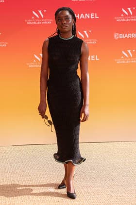 Suzy Bemba, a member of the jury, at the Théâtre de la Gare du Midi during the opening ceremony of the 2026 Biarritz International Film Festival – Nouvelles Vagues, June 23, 2026 Jean Marc Lhomer Bestimage Photocall before the opening ceremony of the Biarritz International Film Festival – Nouvelles Vagues 2026 at the Théâtre de la Gare du Midi in Biarritz on June 23, 2026, Biarritz, France,detected_source_language  Copyright: xJean-MarcxLhomerx xBestimagexJean-MarcxLhomerx xBestimagex
