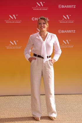 Maïwene Barthelemy at the Théâtre de la Gare du Midi during the opening ceremony of the 2026 Biarritz International Film Festival – Nouvelles Vagues, June 23, 2026 Jean Marc Lhomer Bestimage Photocall before the opening ceremony of the Biarritz International Film Festival – Nouvelles Vagues 2026 at the Théâtre de la Gare du Midi in Biarritz on June 23, 2026, Biarritz, France,detected_source_language  Copyright: xJean-MarcxLhomerx xBestimagexJean-MarcxLhomerx xBestimagex