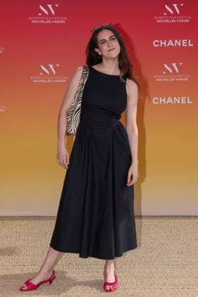 Lena Garrel at the Théâtre de la Gare du Midi during the opening ceremony of the 2026 Biarritz International Film Festival Nouvelles Vagues, on June 23, 2026. Jean Marc Lhomer Bestimage. Photocall before the opening ceremony of the Biarritz International Film Festival – Nouvelles Vagues 2026 at the Théâtre de la Gare du Midi in Biarritz on June 23, 2026, Biarritz, France,detected_source_language  Copyright: xJean-MarcxLhomerx xBestimagexJean-MarcxLhomerx xBestimagex