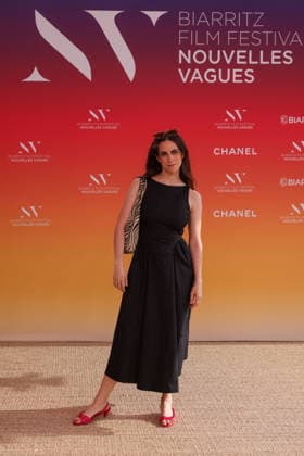 Lena Garrel at the Théâtre de la Gare du Midi during the opening ceremony of the 2026 Biarritz International Film Festival Nouvelles Vagues, on June 23, 2026. Jean Marc Lhomer Bestimage. Photocall before the opening ceremony of the Biarritz International Film Festival – Nouvelles Vagues 2026 at the Théâtre de la Gare du Midi in Biarritz on June 23, 2026, Biarritz, France,detected_source_language  Copyright: xJean-MarcxLhomerx xBestimagexJean-MarcxLhomerx xBestimagex