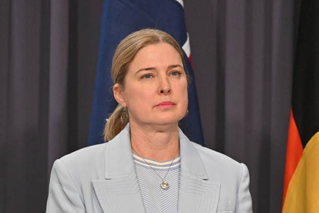 JULIE COLLINS BIRD FLU PRESSER, Minister for Agriculture Julie Collins speaks to journalists at a press conference at Parliament House in Canberra, Wednesday, June 24, 2026. ( NO ARCHIVING CANBERRA AUSTRALIAN CAPITAL TERRITORY AUSTRALIA  Copyright: xMICKxTSIKASx 20260624175208341179