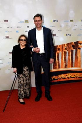 Elisabeth Endriss Wicki Schauspielerin Organisatorin Georg Eisenreich Justitzminister Muenchen 23.06.2026 Cuvillies Theater Residenz Bernhard Wicki Preisverleihung Foto Muenchen *** Elisabeth Endriss Wicki, Actress and Organizer; Georg Eisenreich, Minister of Justice; Munich, June 23, 2026; Cuvillies Theater, Residenz; Bernhard Wicki Award Ceremony; Photo